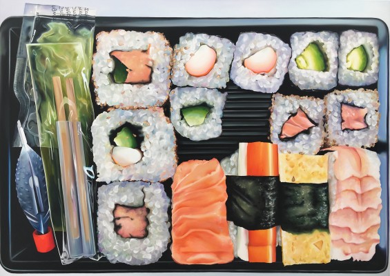 Sushi-Box ÖlaL100x140cm2017